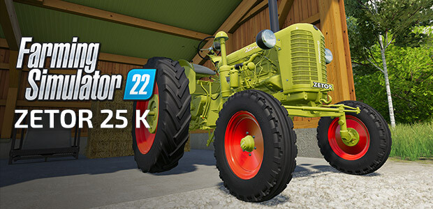 Farming Simulator 22 - Zetor 25 K - Cover / Packshot