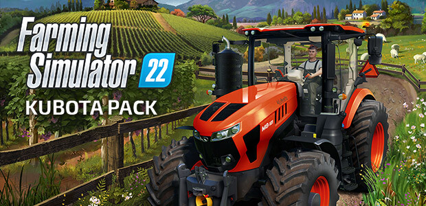 Farming Simulator 22 - Kubota Pack (Steam) - Cover / Packshot