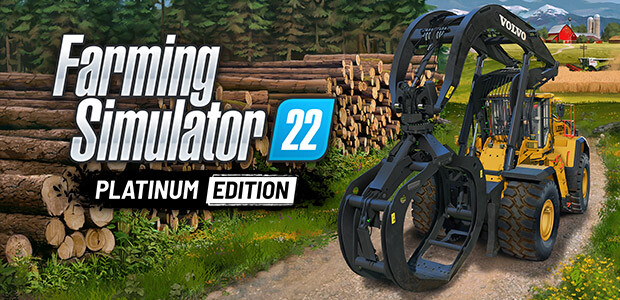 Farming Simulator 22 - Platinum Edition (Steam) - Cover / Packshot