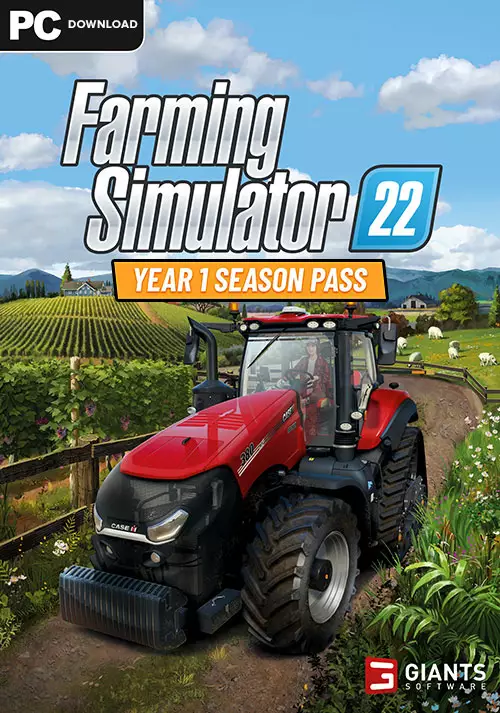 Farming Simulator 22 - Year 1 Season Pass (Steam) - Cover / Packshot