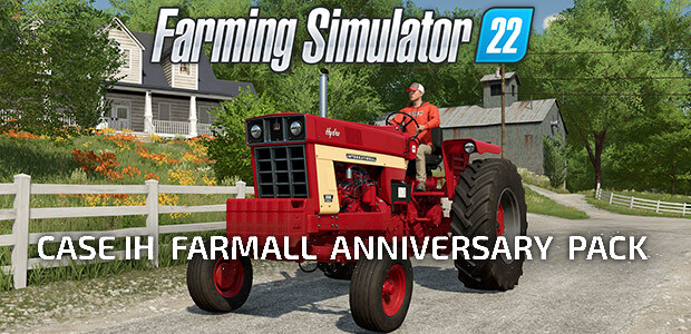 Farming Simulator 22 - Case IH Farmall Anniversary Pack - Cover / Packshot