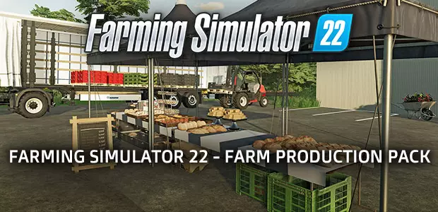 Farming Simulator 22 - Farm Production Pack - Cover / Packshot