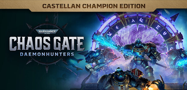 Warhammer 40,000: Chaos Gate - Daemonhunters Castellan Champion Edition - Cover / Packshot