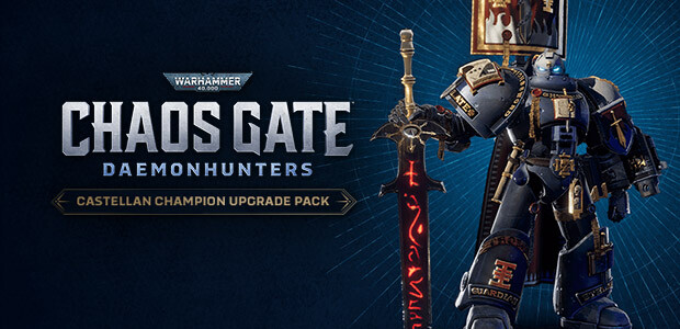 Warhammer 40,000: Chaos Gate - Daemonhunters Castellan Champion Upgrade Pack - Cover / Packshot