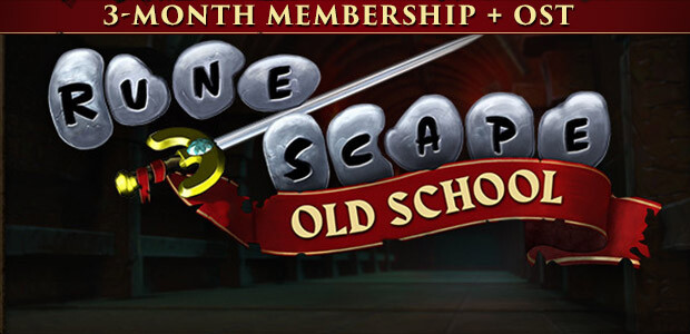 Old School RuneScape - 3 Monate Mitgliedschaft + Soundtrack