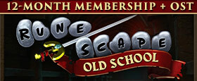 Old School RuneScape 12-Month Membership + OST