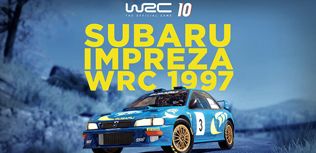 WRC 10 Subaru Impreza WRC 1997 - Cover / Packshot