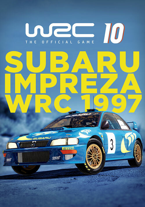 WRC 10 Subaru Impreza WRC 1997 - Cover / Packshot