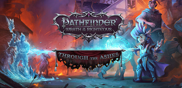 Pathfinder: Wrath of the Righteous - Through the Ashes - Cover / Packshot