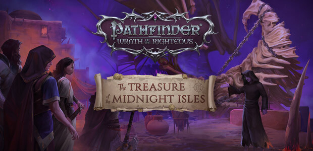 Pathfinder: Wrath of the Righteous - The Treasure of the Midnight Isles - Cover / Packshot