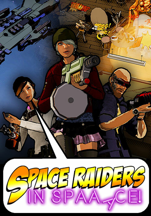 Space Raiders in Space - Cover / Packshot