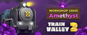 Train Valley 2: Workshop Gems - Amethyst