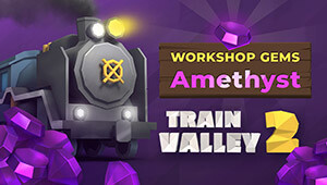 Train Valley 2: Workshop Gems - Amethyst