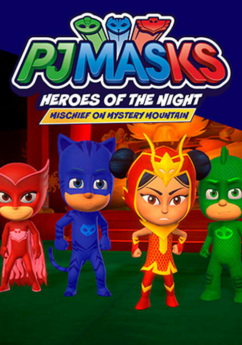 PJ Masks Heroes of the Night - Mischief on Mystery Mountain - Cover / Packshot