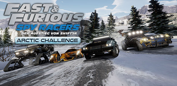 Fast & Furious: Spy Racers L'ascension de SH1FT3R - Défi arctique - Cover / Packshot