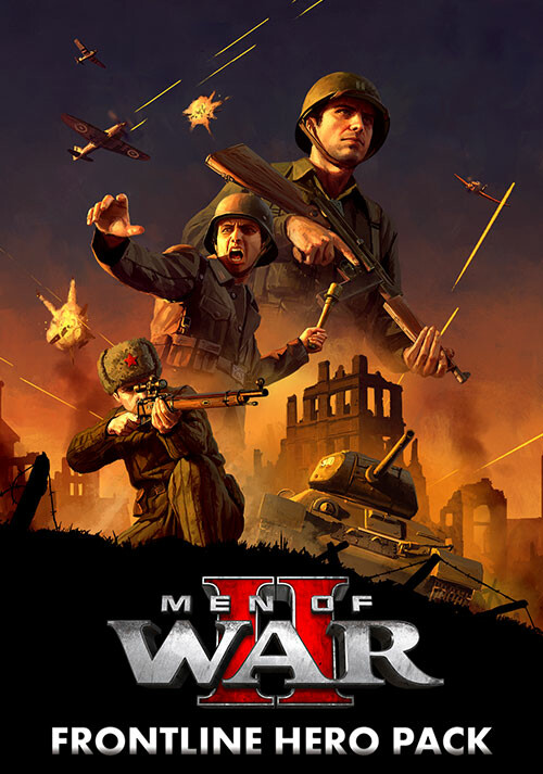 Men of War II - The Frontline Hero Pack - Cover / Packshot