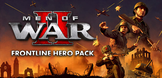 Men of War II - The Frontline Hero Pack - Cover / Packshot
