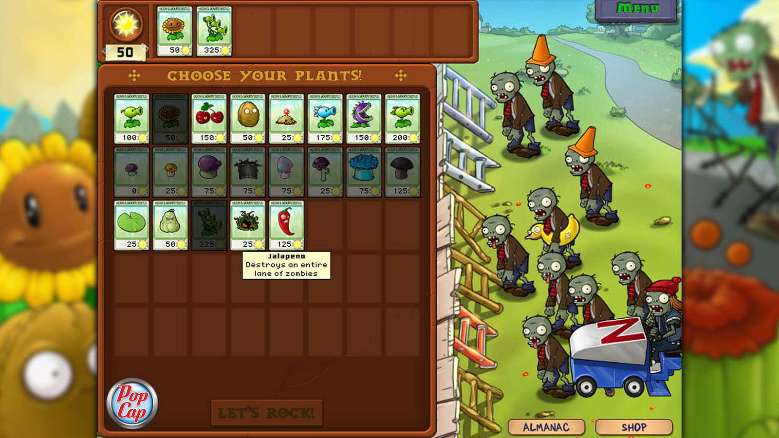 video plants vs zombies 1