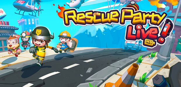 Rescue Party: Live! - Cover / Packshot