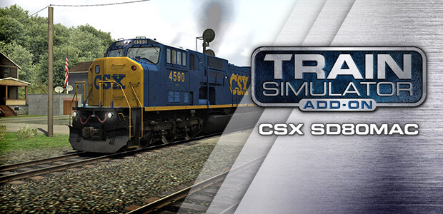 Train Simulator: CSX SD80MAC Loco Add-On - Cover / Packshot