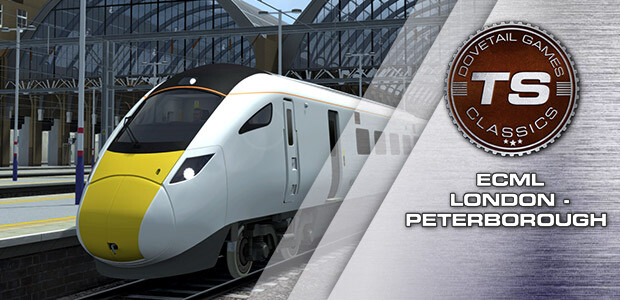 Train Simulator: East Coast Main Line London-Peterborough Route Add-On - Cover / Packshot