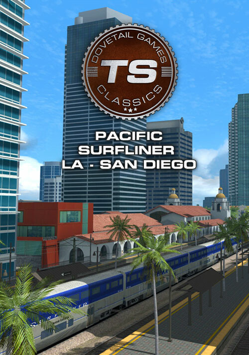 Train Simulator: Pacific Surfliner LA - San Diego Route - Cover / Packshot