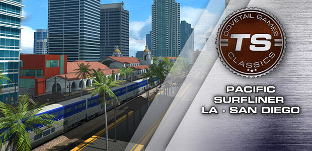 Train Simulator: Pacific Surfliner LA - San Diego Route - Cover / Packshot