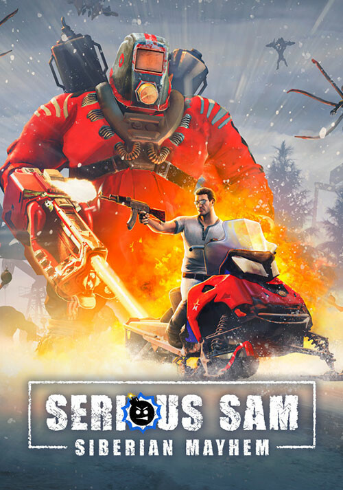 Serious Sam: Siberian Mayhem - Cover / Packshot