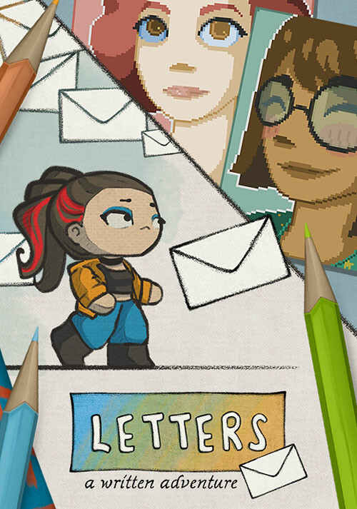 Letters - a written adventure - Cover / Packshot
