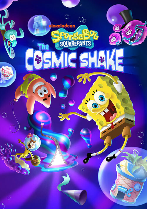 SpongeBob SquarePants: The Cosmic Shake - Cover / Packshot
