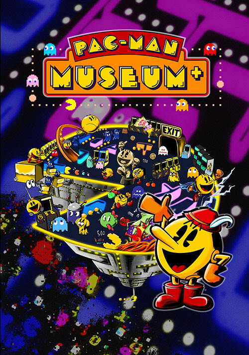 PAC-MAN MUSEUM+ - Cover / Packshot