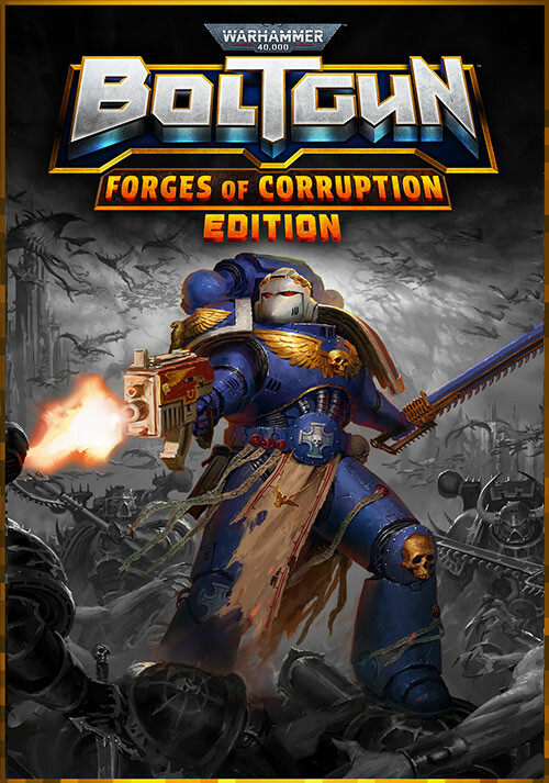 Warhammer 40,000: Boltgun - Forges of Corruption Edition - Cover / Packshot