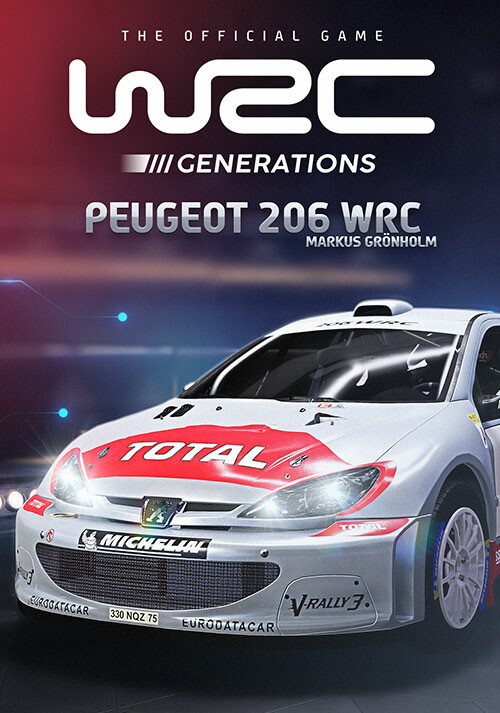 WRC Generations - Peugeot 206 WRC 2002 - Cover / Packshot