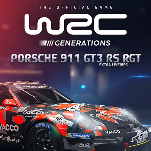 WRC Generations - Porsche 911 GT3 RS RGT Extra liveries