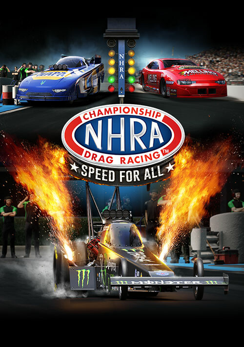 NHRA Championship Drag Racing: Speed For All - Cover / Packshot