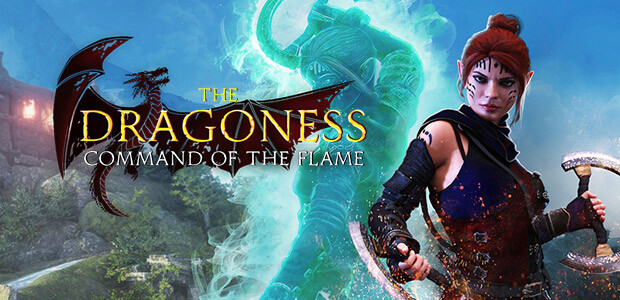 The Dragoness: Command of the Flame - Cover / Packshot