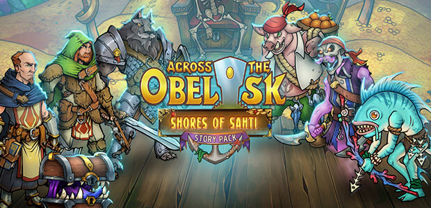 Across the Obelisk: Shores of Sahti - Cover / Packshot