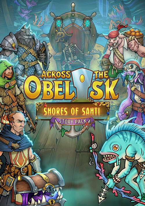 Across the Obelisk: Shores of Sahti - Cover / Packshot