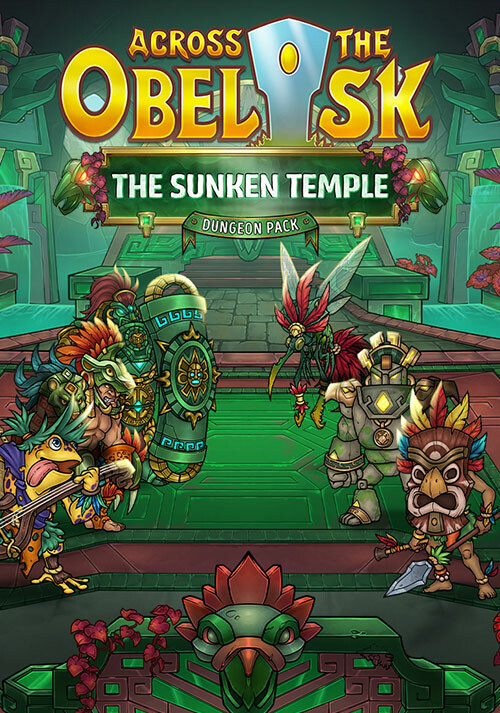 Across the Obelisk: The Sunken Temple - Cover / Packshot