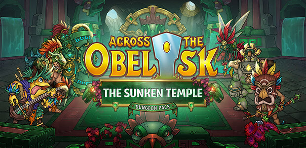 Across the Obelisk: The Sunken Temple - Cover / Packshot