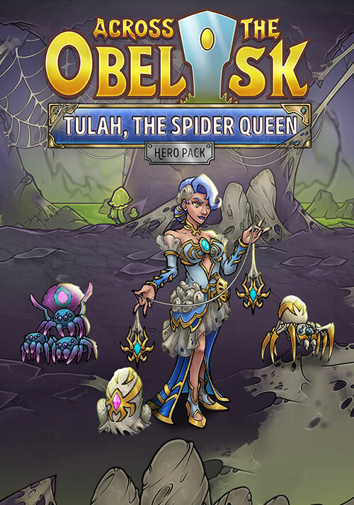 Across the Obelisk: Tulah, the Spider Queen - Cover / Packshot