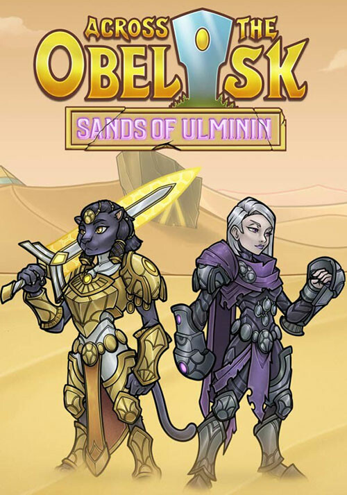 Across The Obelisk: Sands of Ulminin - Cover / Packshot