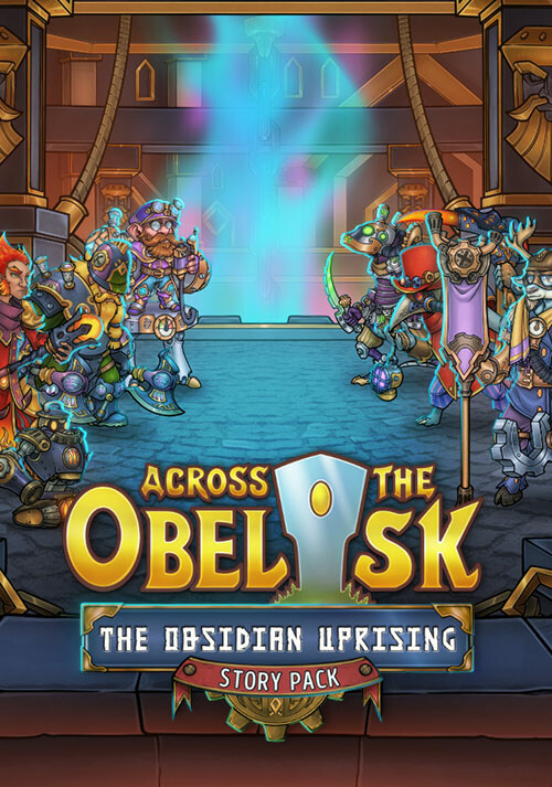Across the Obelisk: The Obsidian Uprising - Cover / Packshot