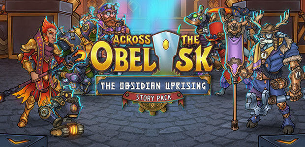 Across the Obelisk: The Obsidian Uprising - Cover / Packshot