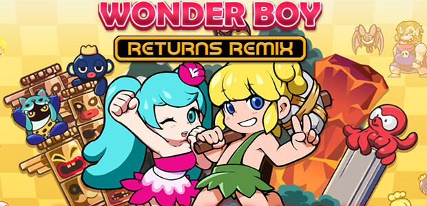Wonder Boy Returns Remix - Cover / Packshot