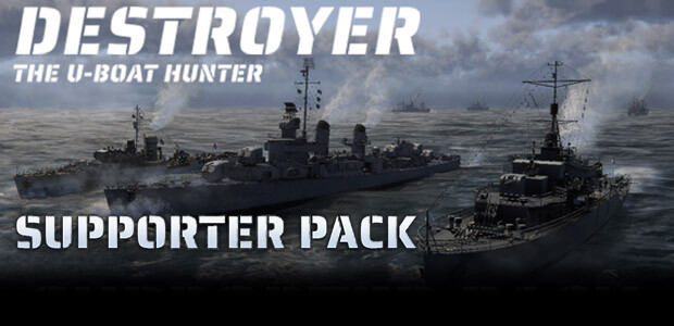 Destroyer: The U-Boat Hunter - Supporter Pack - Cover / Packshot