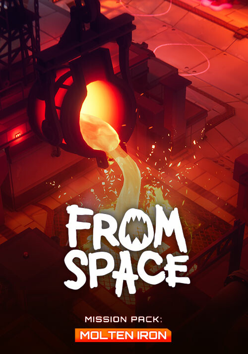 From Space - Mission Pack: Molten Iron - Cover / Packshot