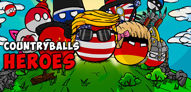 CountryBalls Heroes - Cover / Packshot