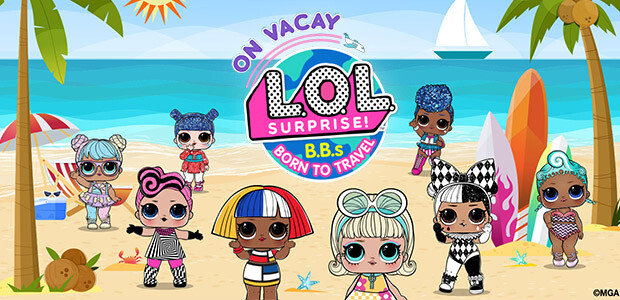 L.O.L. Surprise ! B.B.s VOYAGE AUTOUR DU MONDE™ - En vacances - Cover / Packshot