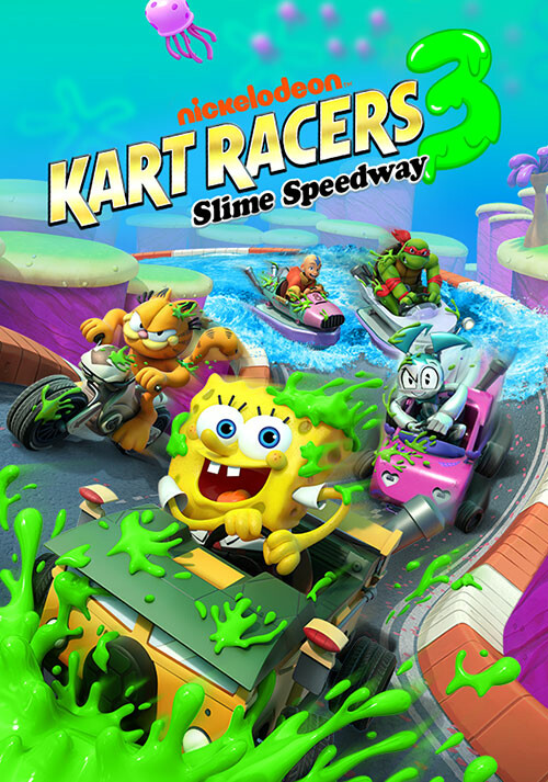 Nickelodeon Kart Racers 3: Slime Speedway - Cover / Packshot